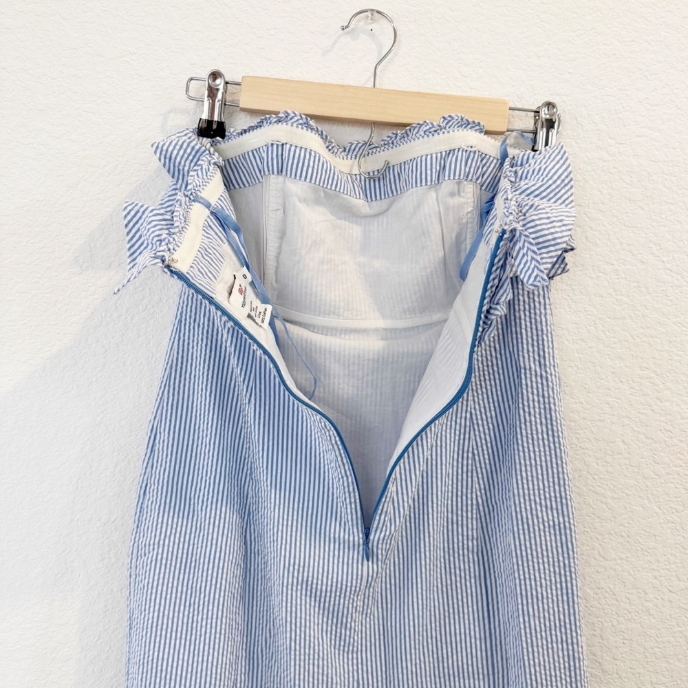 Vineyard Vines- Ruffled Top Strapless Dress - Size 0 - Picture 4 of 5